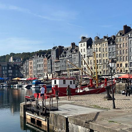 Appartement Les Hirondelles Honfleur Bagian luar foto