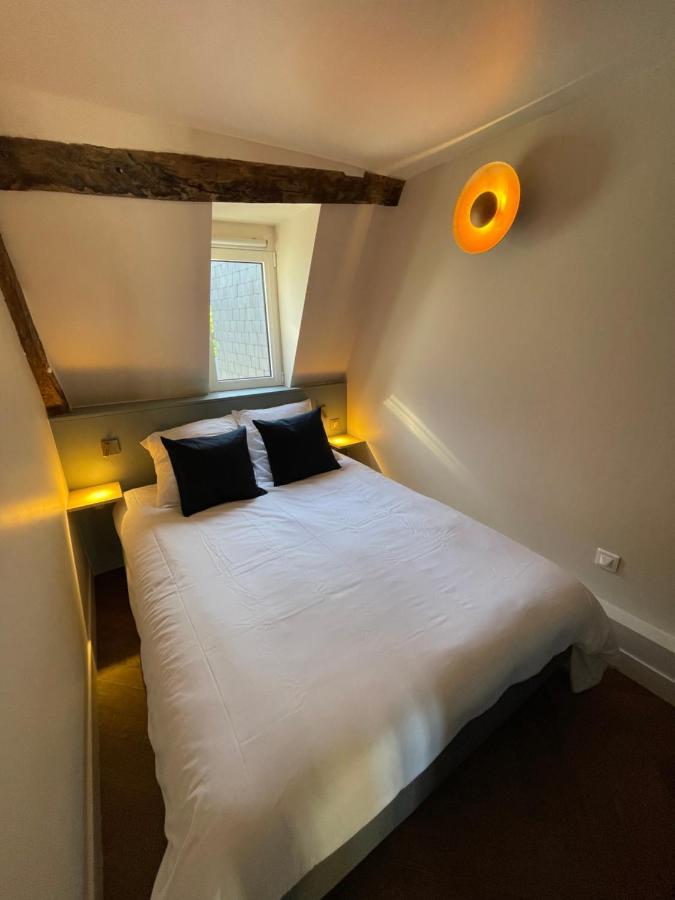 Appartement Les Hirondelles Honfleur Bagian luar foto