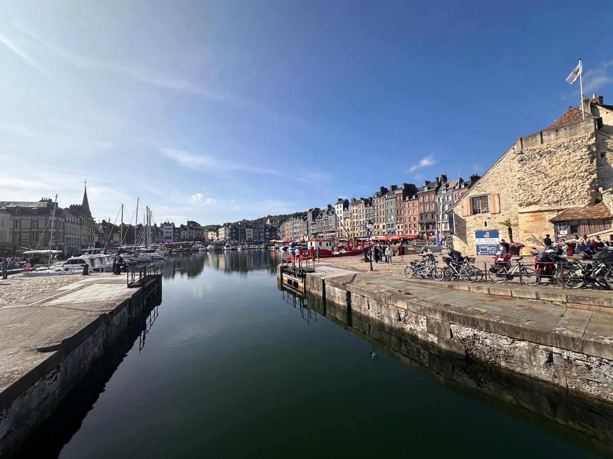 Appartement Les Hirondelles Honfleur Bagian luar foto