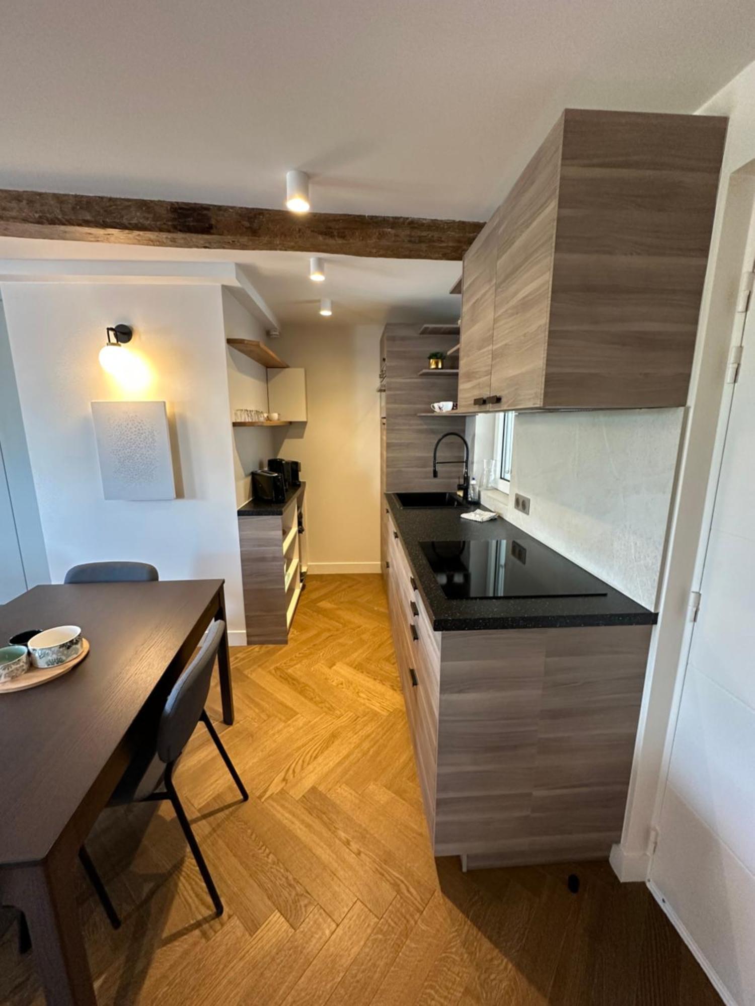 Appartement Les Hirondelles Honfleur Bagian luar foto