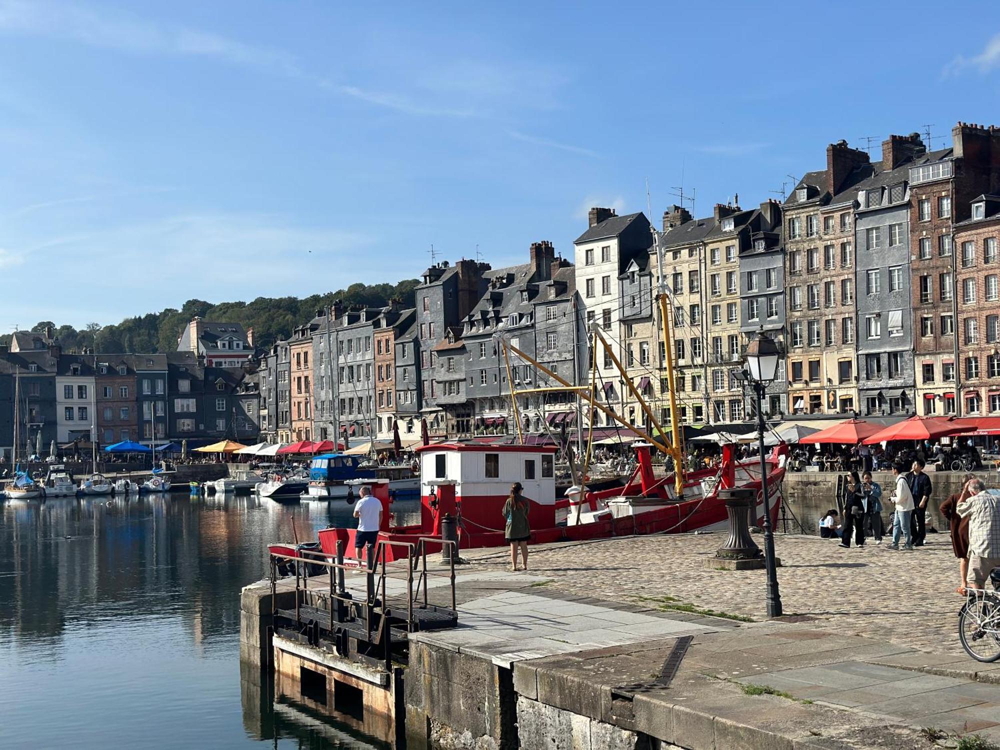 Appartement Les Hirondelles Honfleur Bagian luar foto